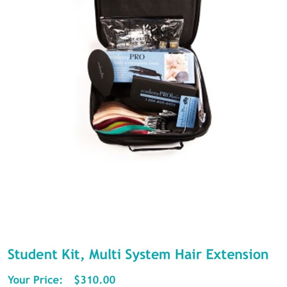 Hair extension kit